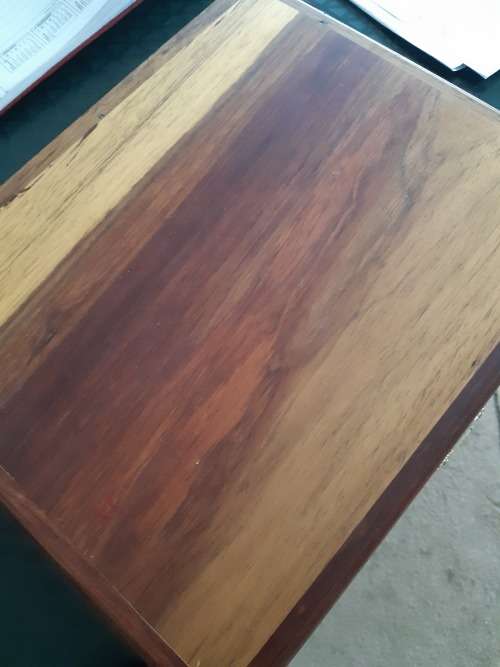 Wooden CROWN Case to hold 20 FIVE Shilling Coins. (coins not included)